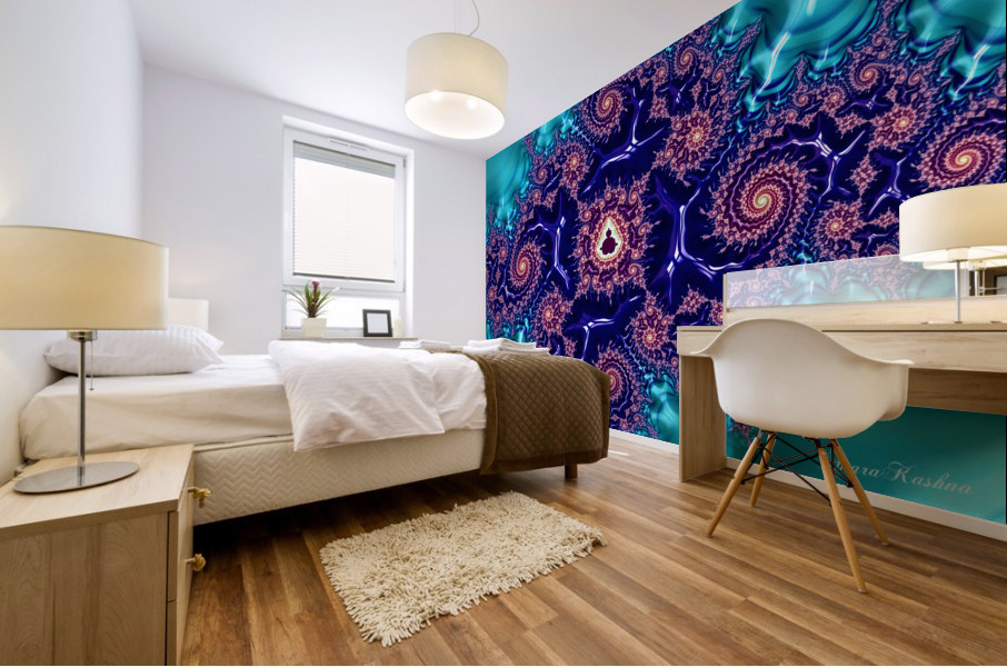 Begin Within 1.6 Mural print