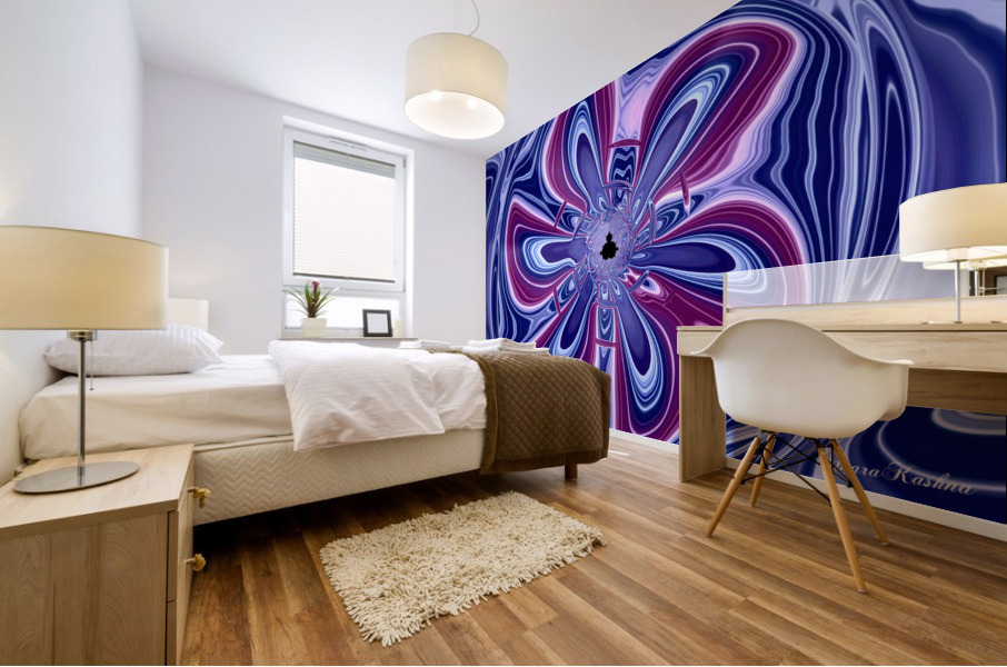 Begin Within 1.21 Mural print