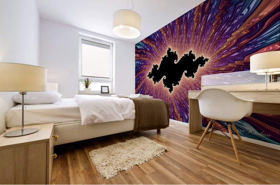 Begin Within 1.45 Mural print