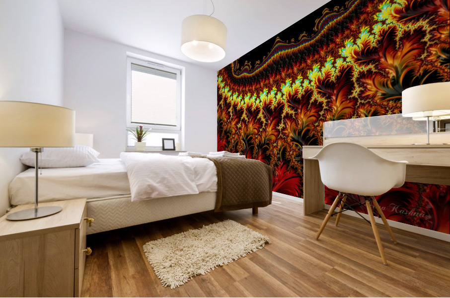 Begin Within 1.48 Mural print