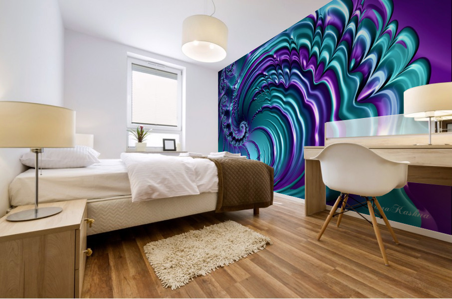 Begin Within 1.53 Mural print