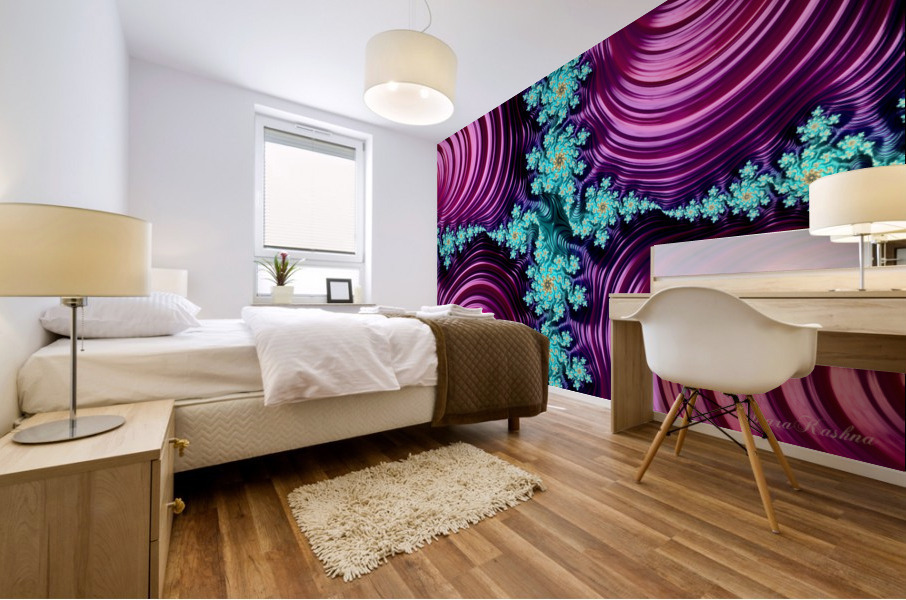 Begin Within 1.55 Mural print