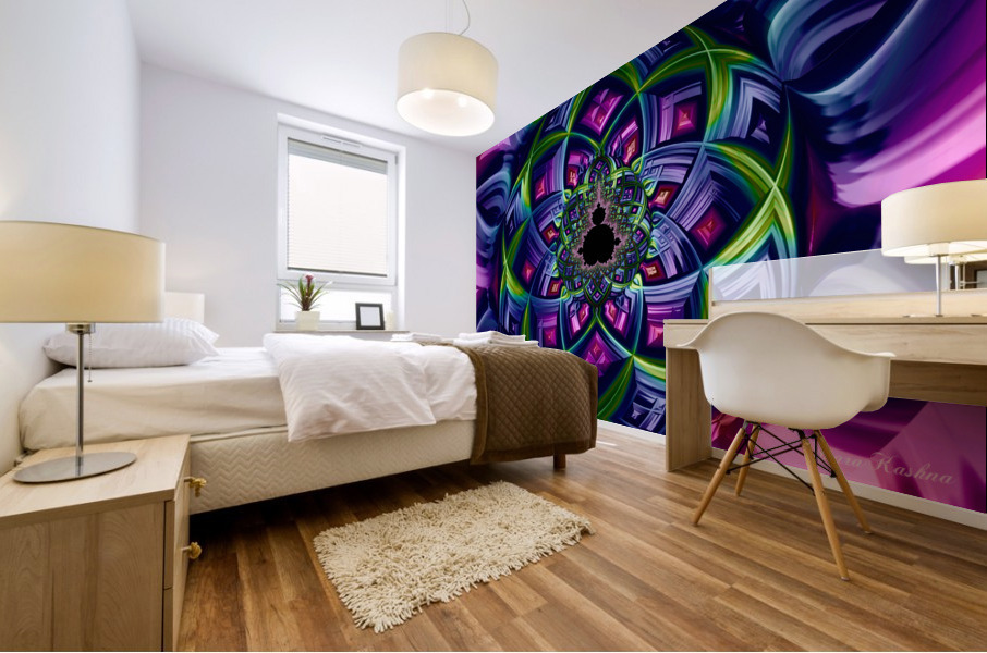 Begin Within 1.73 Mural print